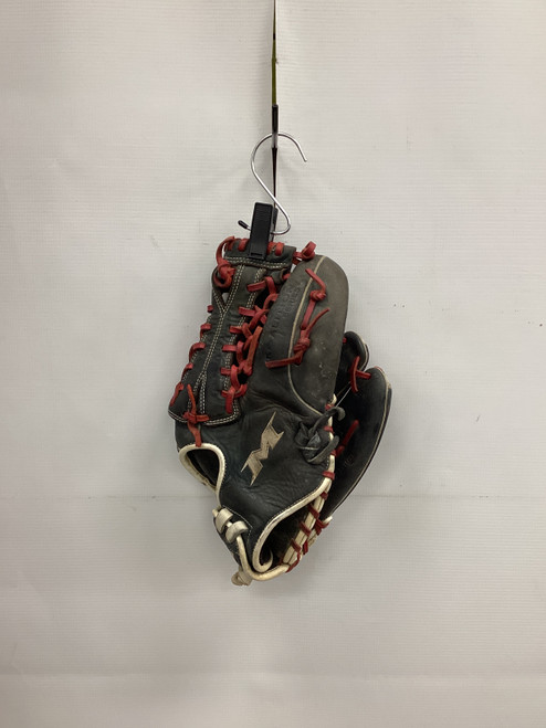 Vist Large View of Product Image Which is Used Miken KOALITION BB/SB Glove RH Throw Black 13 1/2"