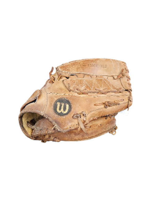 Vist Large View of Product Image Which is Used Wilson THE A2000 XLC BB/SB Glove RH Throw Brown 12 1/2"