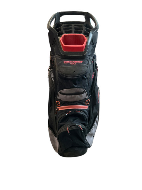 Vist Large View of Product Image Which is Used Sun Mtn C130 Mens Cart Bag Black