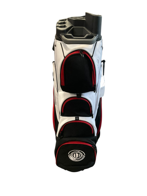 Vist Large View of Product Image Which is Used CART BAG Mens Cart Bag White/Black/Red