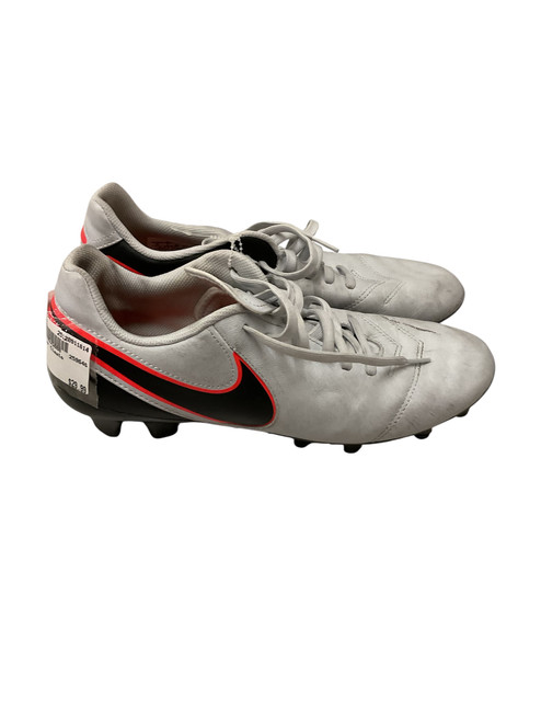 Vist Large View of Product Image Which is Used Nike Soccer Cleats Grey Senior 8