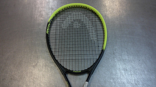 Vist Large View of Product Image Which is Used Head TOUR PRO Adult Tennis Racquet Black 4 5/8"