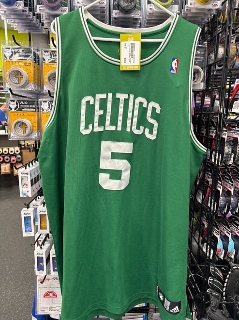 Vist Large View of Product Image Which is Used Adidas Kevin Garnett BOSTON CELTICS JERSEY size 56 3XL