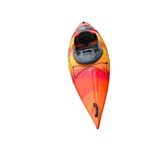 Vist Large View of Product Image Which is Used WILDERNESS PUNGO 120 Kayak Orange 12Ft