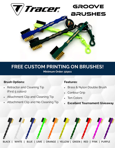 Vist Large View of Product Image Which is New Tracer PIAS Brush w/ Zipline *Assorted Colors*