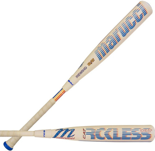 Vist Large View of Product Image Which is 2026 Marucci CATX Rckless Rewind Cream Composite -5 USSSA Baseball Bat: MSBCRC5RC - 30/25