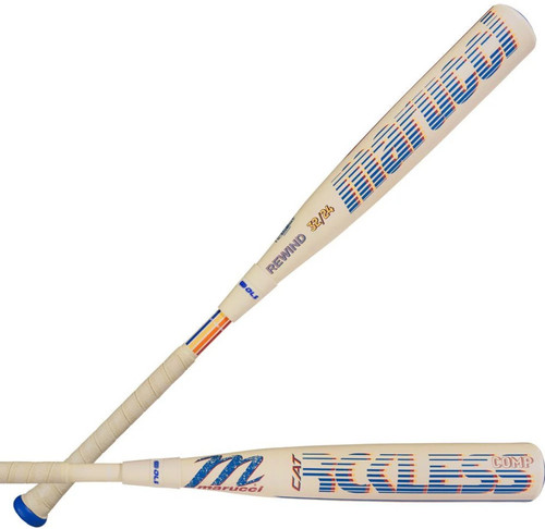 Vist Large View of Product Image Which is 2026 Marucci CATX Rckless Rewind Cream Composite -8 USSSA Baseball Bat: MSBCRC8RC - 31/23