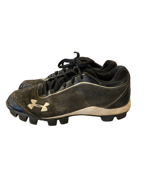 Vist Large View of Product Image Which is Used Under Armour BB/SB Cleats Black Junior 05