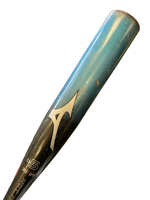 Vist Large View of Product Image Which is Used Mizuno HOT METAL BB/SB USSSA 2 5/8 Bat 30"