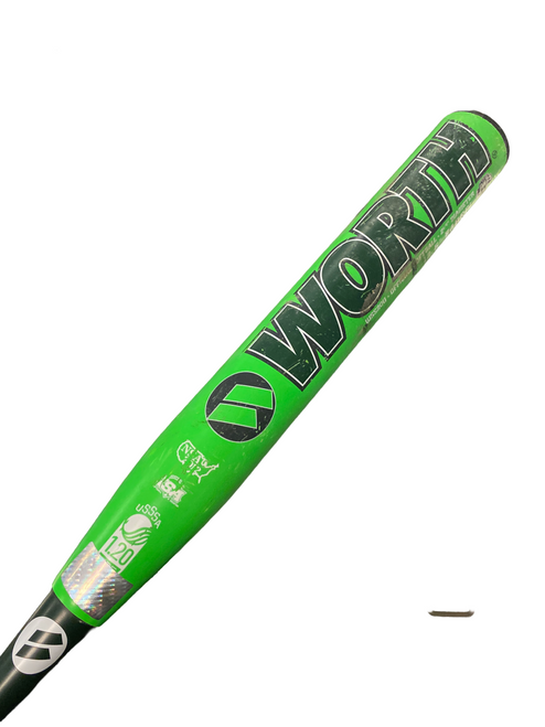 Vist Large View of Product Image Which is Used Worth SAVIJ XL BB/SB Slowpitch Bat 34"