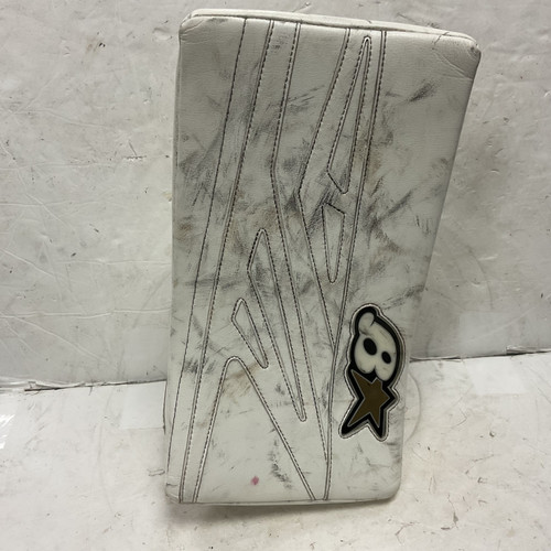 Vist Large View of Product Image Which is Used Brians GNETIK 8.0 Inter Goalie Blocker White