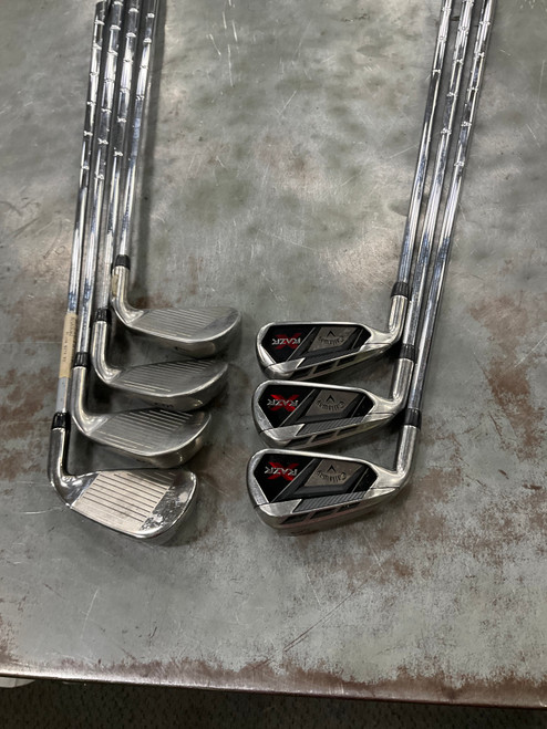 Vist Large View of Product Image Which is Used Callaway RAZR X Mens Iron Set LH 3I-9I