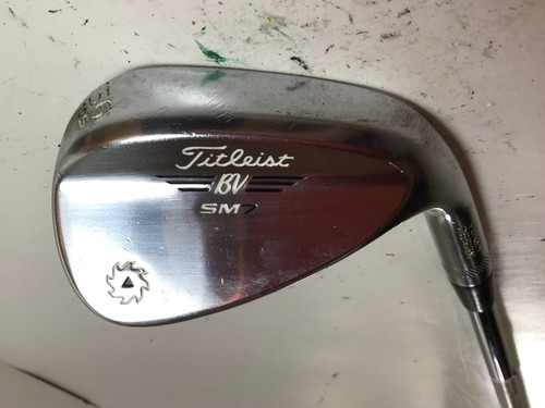 Vist Large View of Product Image Which is Used Titleist BV SM7 Golf Wedge Mens RH 56 Degree