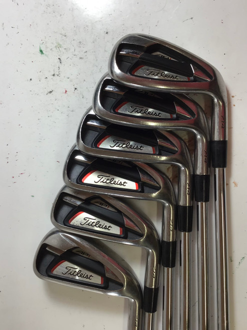 Vist Large View of Product Image Which is Used Titleist AP1 Mens Iron Set RH 4I-9I