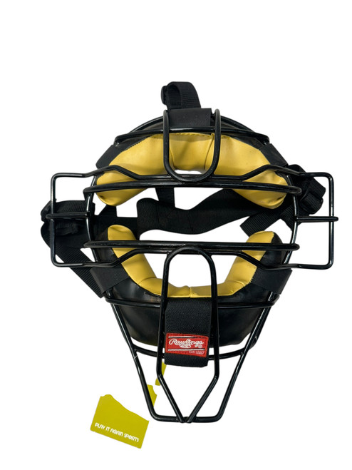 Vist Large View of Product Image Which is Used Rawlings PWMX Catchers Mask Black