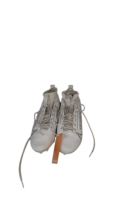 Vist Large View of Product Image Which is Used Nike Adult FB Cleats White Senior 8.5