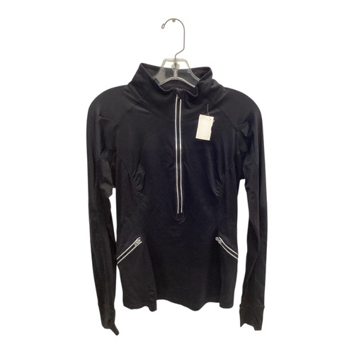 Vist Large View of Product Image Which is Lululemon quarter zip MD Blk