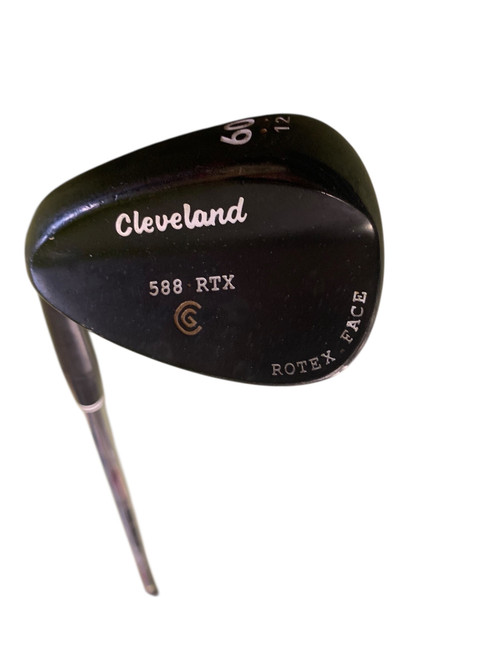 Vist Large View of Product Image Which is Used Cleveland 588 RTX Golf Wedge Mens LH 60 Degree