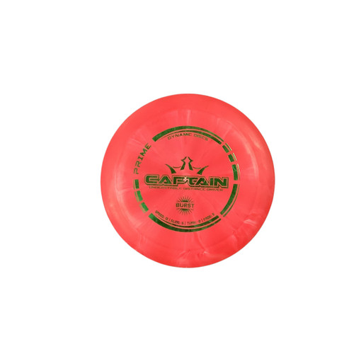 Vist Large View of Product Image Which is Used Dynamic Discs CAPTAIN Disc Golf Driver Red