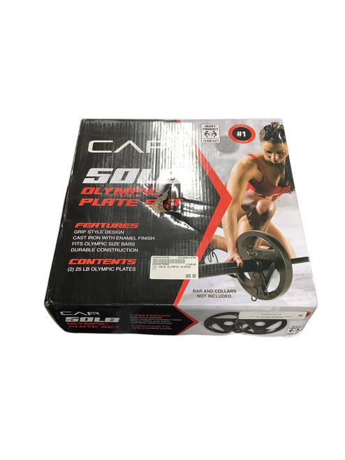 Vist Large View of Product Image Which is Used Cap Olympic Plate (Each) 25 lb