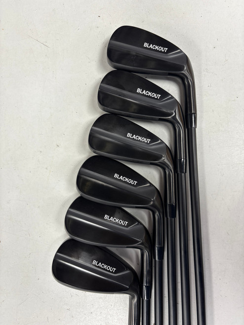 Vist Large View of Product Image Which is NEW BLACKOUT V1 Mens Iron Set RH 5I-PW