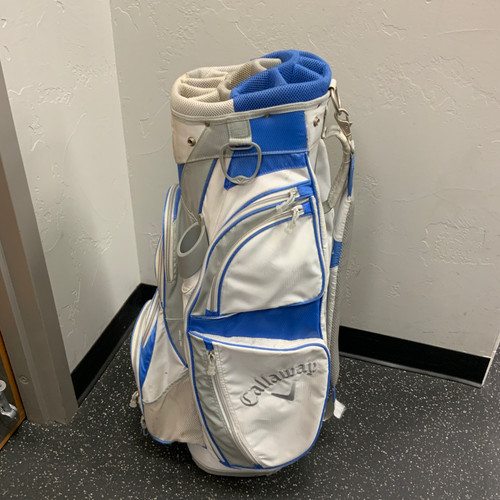 Vist Large View of Product Image Which is Used Callaway Womens Cart Bag Royal Blue