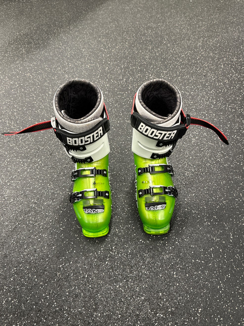 Vist Large View of Product Image Which is Used Lange RX 130 Mens DH Ski Boot Green 260 MP - M08 - W09