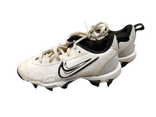 Vist Large View of Product Image Which is Used Nike TROUT BB/SB Cleats White Youth 12.0