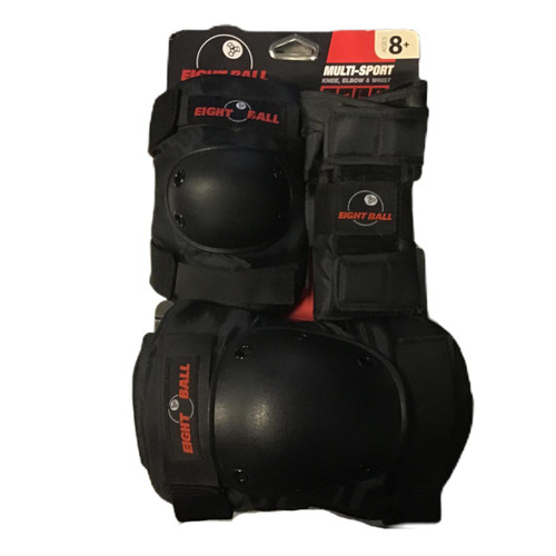 Vist Large View of Product Image Which is Used Eight Ball Youth Multi-Sport Pad Set 