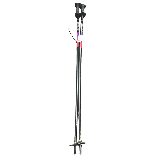 Vist Large View of Product Image Which is Used REFLEX Mens DH Ski Pole Black 120 cm / 48 in