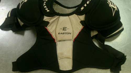 Vist Large View of Product Image Which is Used Easton STEALTH Junior Shoulder Pads SM