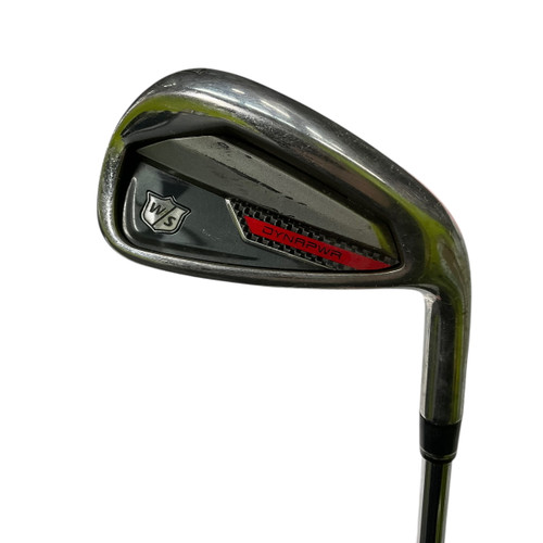 Vist Large View of Product Image Which is Used Wilson DYNAPWR Mens Individual Iron RH 7 Iron