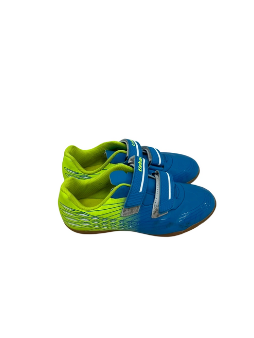Vist Large View of Product Image Which is Used Tiebao Jr 2 Carolina Blue Indoor Soccer Shoes