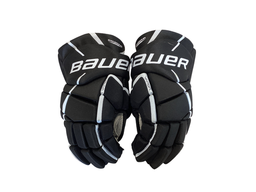 Vist Large View of Product Image Which is Used Bauer VAPOR XSELECT II Senior Gloves Black 15"