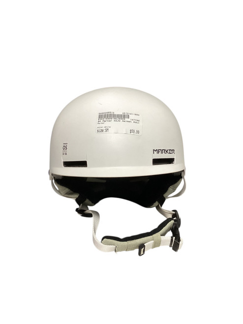 Vist Large View of Product Image Which is Used Marker Snowsport Helmet Adult White SM