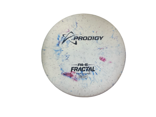 Vist Large View of Product Image Which is Used Prodigy FRACTAL PA-5 300 SOFT Disc Golf Putter White 176g
