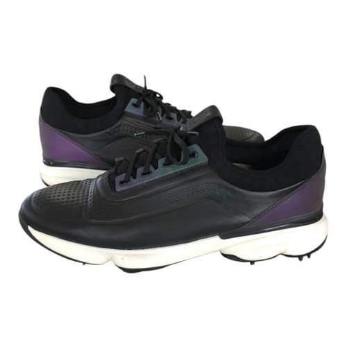Vist Large View of Product Image Which is Used Mens Golf Shoes Black Senior 10.5