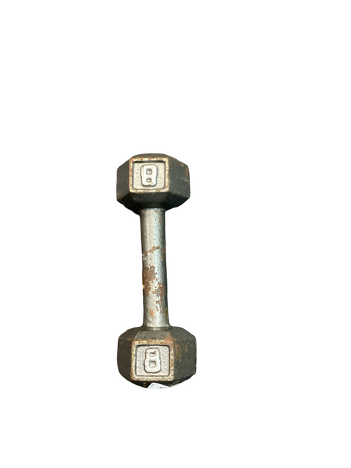 Vist Large View of Product Image Which is Used Hex Dumbbell (Each) 8 lb