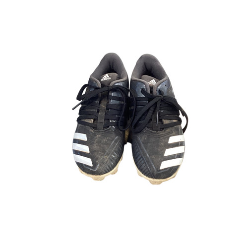Vist Large View of Product Image Which is Used Adidas THREE STRIPE BB/SB Cleats Black Junior 01