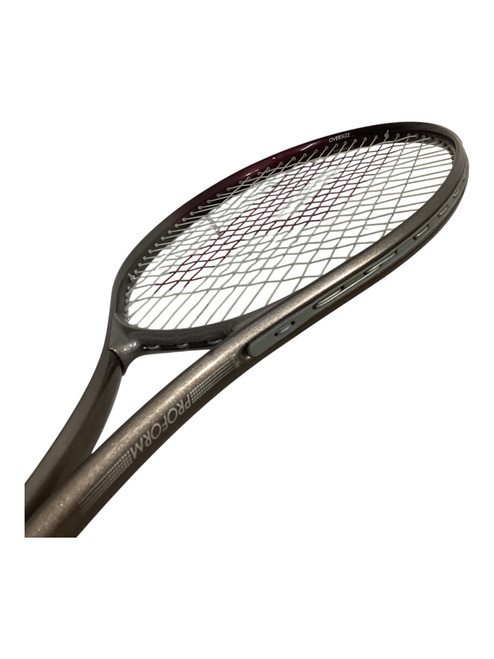 Vist Large View of Product Image Which is Used PROFORM Adult Tennis Racquet Grey 4 1/2"