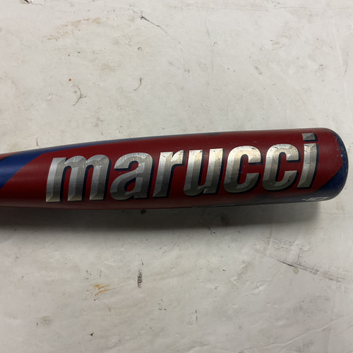 Vist Large View of Product Image Which is Used Marucci Cat 9 MSBCC910A USSSA 2 3/4 Baseball Bat White/Red/Navy 29"