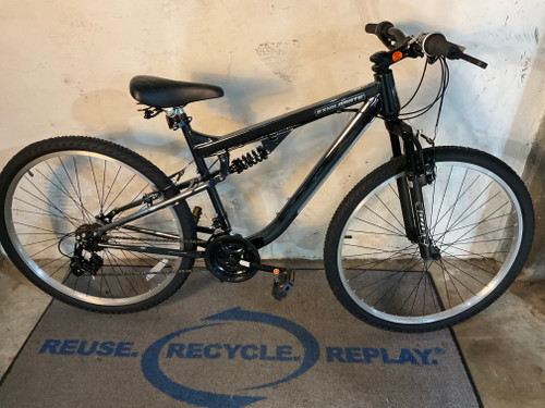 Vist Large View of Product Image Which is Used Ozone EXHILERATE FULL SUSP MTN Mountain Bike Mens None 43-47cm - 17-18" - MD Frame