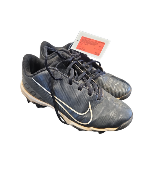 Vist Large View of Product Image Which is Used Nike VAPOR BB/SB Cleats Black Junior 04