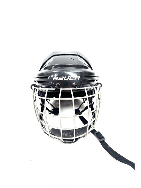 Vist Large View of Product Image Which is Used Bauer EXPIRED Helmet Cage Combo Black SM