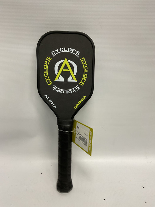 Vist Large View of Product Image Which is Used CYCLOPS Pickleball Racquet Black