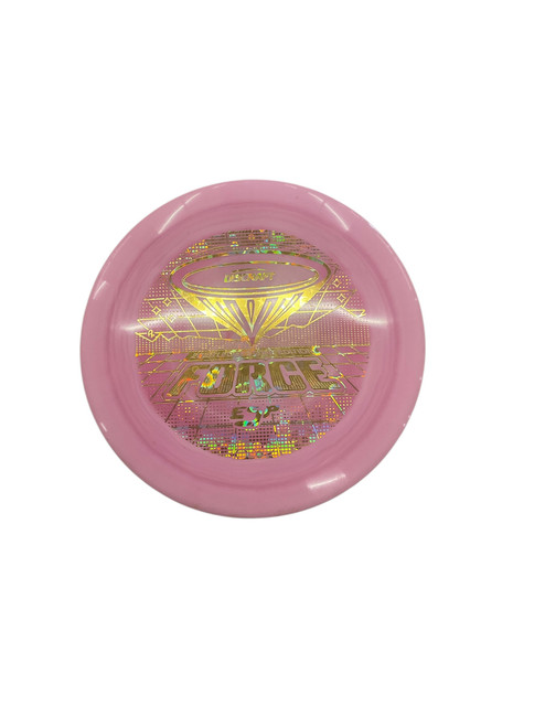 Vist Large View of Product Image Which is Used Discraft FORCE ESP Disc Golf Driver Pink