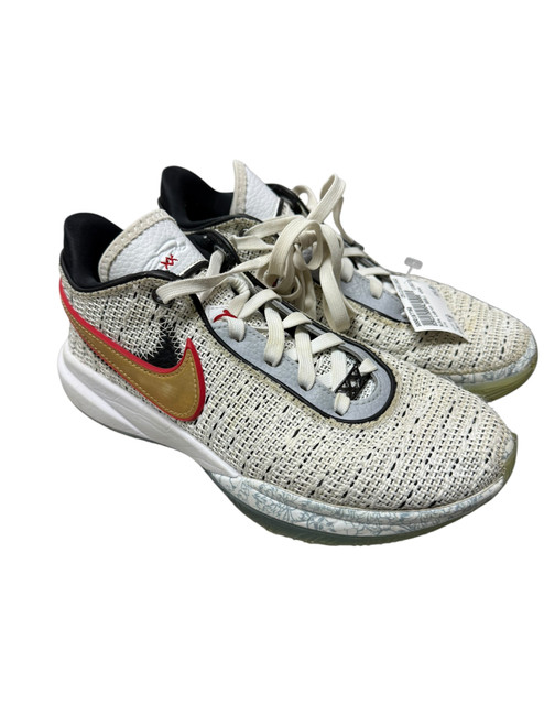 Vist Large View of Product Image Which is Used Nike Basketball Shoes Y White Junior 06