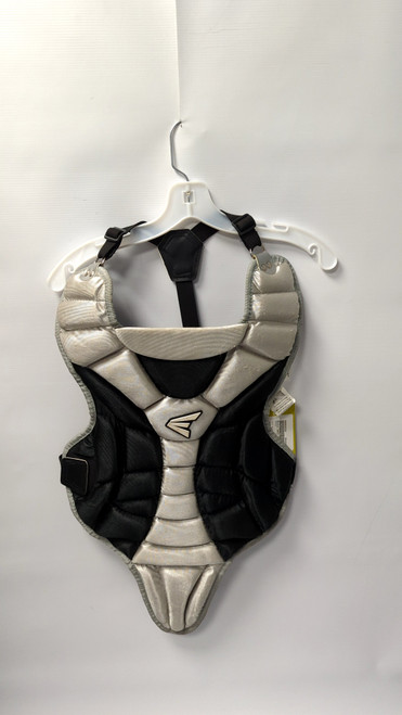 Vist Large View of Product Image Which is Used Easton CHEST PROTECTOR Catchers Chest Protector Black And Silver Youth