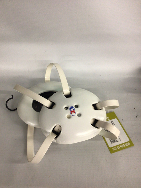 Vist Large View of Product Image Which is Used DK Wrestling Headgear White