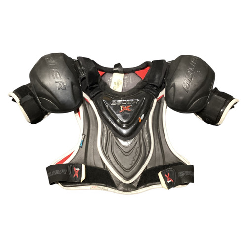Vist Large View of Product Image Which is Used Bauer 1X Senior Shoulder Pads SM
